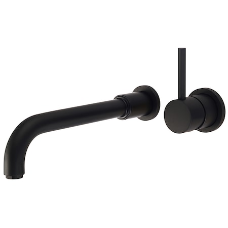 Pioneer Industries Single Handle Bathroom Wall Mount Vessel Filler, Wallmount, Matte Blk 3MT800-MB